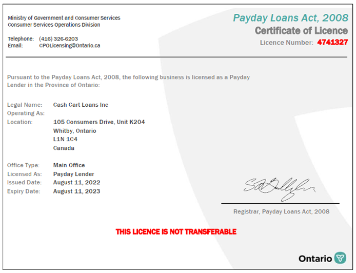 pay day loans canada